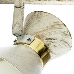 Спот A1406AP-2WG Arte Lamp БЕЛО-ЗОЛОТОЙ