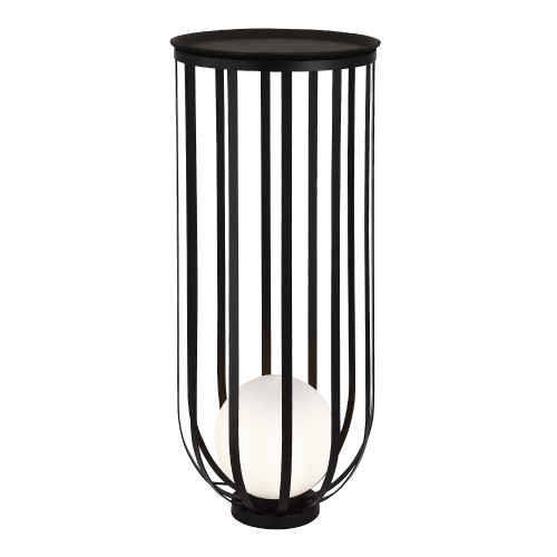 utsenka-SL6129.405.01 Светильник напольный ST-Luce Черный/Белый E27 1*60W