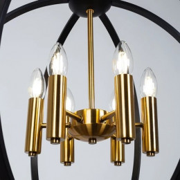 Люстра подвесная A7013SP-6BK Arte Lamp Черный