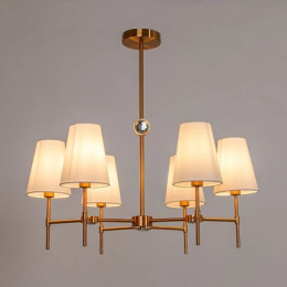 Люстра на штанге A4104LM-6PB Arte Lamp ПОЛИРОВАННАЯ МЕДЬ