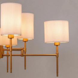 Люстра на штанге A4108LM-8PB Arte Lamp ПОЛИРОВАННАЯ МЕДЬ