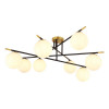A2224PL-8BK Потолочная люстра Arte Lamp ALCOR A2224PL-8BK