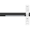 A4662PL-1BK Магнитный трековый светильник Arte Lamp LINEA A4662PL-1BK