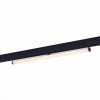 ST803.436.10 Магнитный трековый светильник Черный LED 1*10W 3000K 1 200Lm Ra>90 120° IP20 L604xW28xH