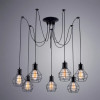 Люстра подвесная A1109SP-7BK Arte Lamp Черный
