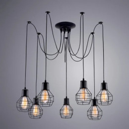 Люстра подвесная A1109SP-7BK Arte Lamp Черный