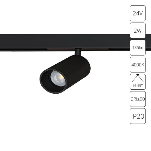 A6227PL-1BK Магнитный трековый светильник Arte Lamp PRESTO A6227PL-1BK