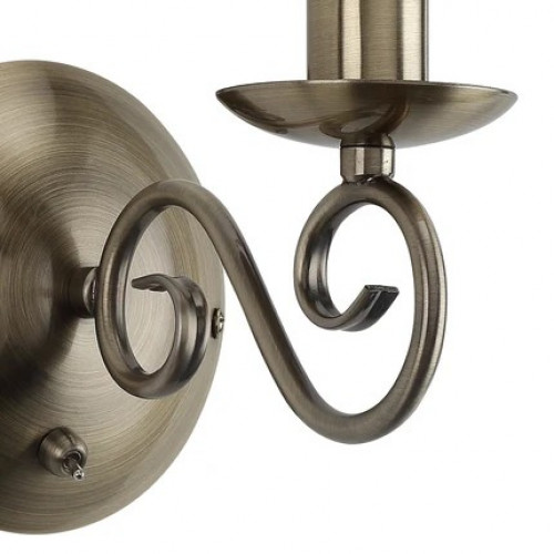 Бра A1129AP-1AB Arte Lamp АНТИЧНАЯ БРОНЗА
