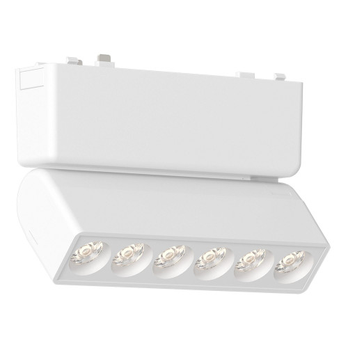 ST675.536.06 Магнитный трековый светильник Белый LED 1*6W 3000K 360Lm Ra>90 IP20 L122xW26xH80 48V