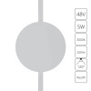 Светильник трековый A1163PL-1WH Arte Lamp Белый