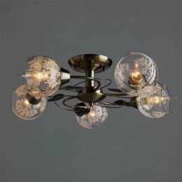 Люстра потолочная A1292PL-5AB Arte Lamp АНТИЧНАЯ БРОНЗА