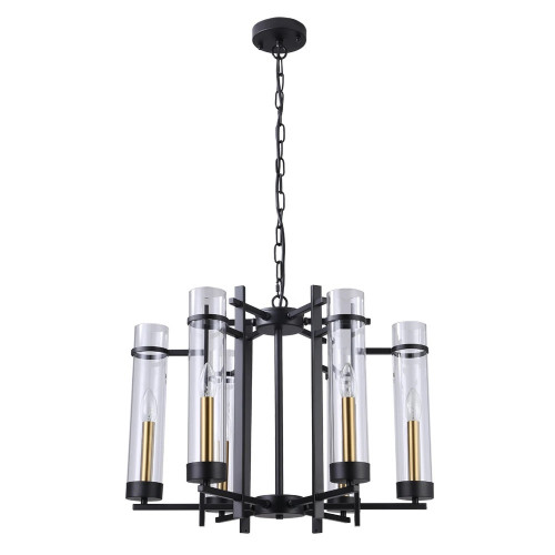 Люстра подвесная A1688LM-6BK Arte Lamp Черный