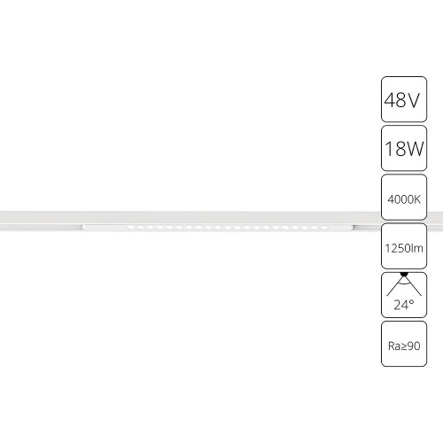 A7267PL-1WH Магнитный трековый светильник Arte Lamp OPTIMA A7267PL-1WH