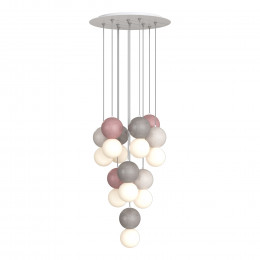 Светильник подвесной utsenka-SL1512.503.10 ST-Luce Белый / серый / красный