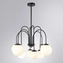 Люстра на штанге A1675LM-8BK Arte Lamp Черный