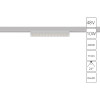 A7268PL-1WH Магнитный трековый светильник Arte Lamp OPTIMA A7268PL-1WH