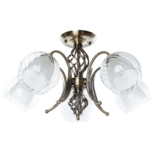 Люстра потолочная A1607PL-5AB Arte Lamp АНТИЧНАЯ БРОНЗА