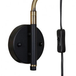 Бра A7055AP-1BK Arte Lamp Черный