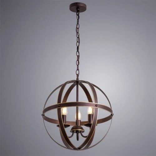 Люстра подвесная A1087SP-3BR Arte Lamp Коричневый