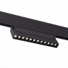 ST364.446.12 Магнитный трековый светильник Черный LED 1*12W 4000K 1 009Lm Ra>90 36° IP20 L219xW22xH1