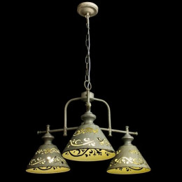 Люстра подвесная A1511LM-3WG Arte Lamp БЕЛО-ЗОЛОТОЙ
