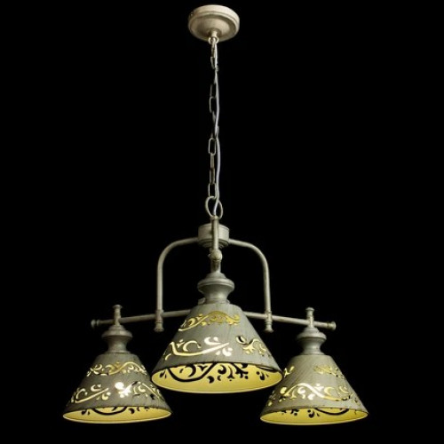 Люстра подвесная A1511LM-3WG Arte Lamp БЕЛО-ЗОЛОТОЙ