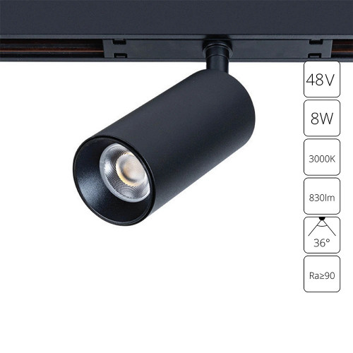 A7280PL-1BK Магнитный трековый светильник Arte Lamp OPTIMA A7280PL-1BK