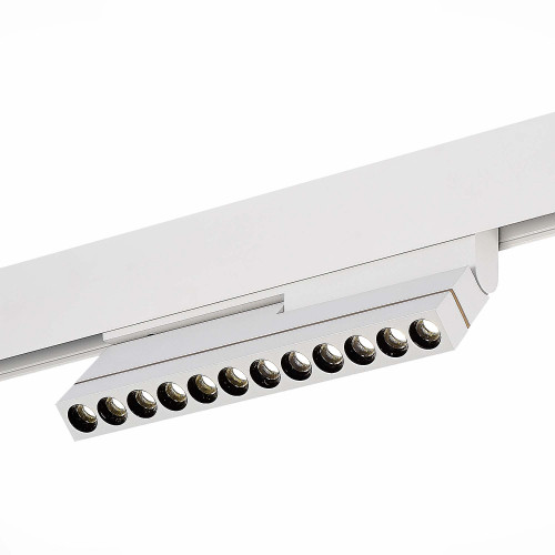 ST805.546.12 Магнитный трековый светильник Белый LED 1*12W 4000K 500Lm Ra>90 36° IP20 L220xW22xH117