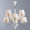 Люстра на штанге A1528LM-8WH Arte Lamp Белый