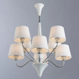Люстра на штанге A1528LM-8WH Arte Lamp Белый