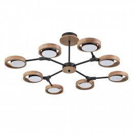Люстра на штанге A2454PL-8BK Arte Lamp Черный