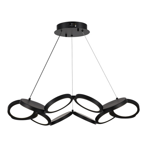 utsenka-SL6508.403.01 Светильник подвесной ST-Luce Черный/Белый LED 1*60W 4000K