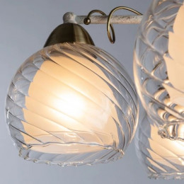 Люстра потолочная A1633PL-5WG Arte Lamp БЕЛО-ЗОЛОТОЙ