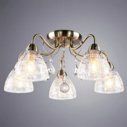 Люстра потолочная A1658PL-5AB Arte Lamp АНТИЧНАЯ БРОНЗА