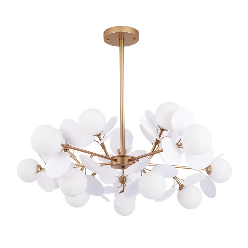 Люстра на штанге A1369SP-15SG Arte Lamp Матовое золото