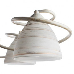 Люстра потолочная A1565PL-5WG Arte Lamp БЕЛО-ЗОЛОТОЙ