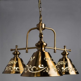 Люстра подвесная A1511LM-3PB Arte Lamp ПОЛИРОВАННАЯ МЕДЬ