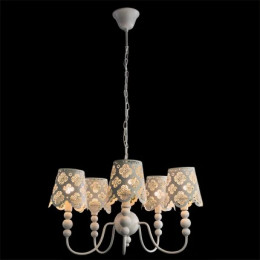 Люстра подвесная A2030LM-5WA Arte Lamp АНТИЧНЫЙ БЕЛЫЙ