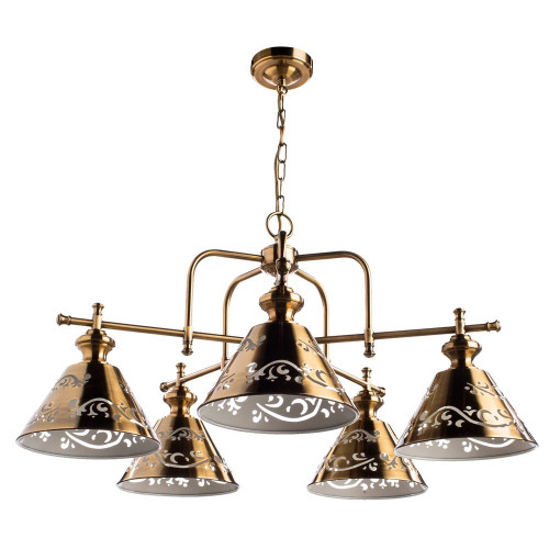 Люстра подвесная A1511LM-5PB Arte Lamp ПОЛИРОВАННАЯ МЕДЬ