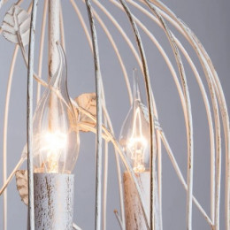 Люстра подвесная A1878SP-3WG Arte Lamp БЕЛО-ЗОЛОТОЙ