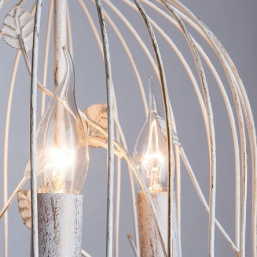 Люстра подвесная A1878SP-3WG Arte Lamp БЕЛО-ЗОЛОТОЙ