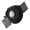 ST262.408.01 Св-к встр. Черный GU10 1*50W IP20 D91,5xH5,2 220V Без ламп