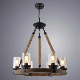 Люстра подвесная A1693SP-6BR Arte Lamp Коричневый