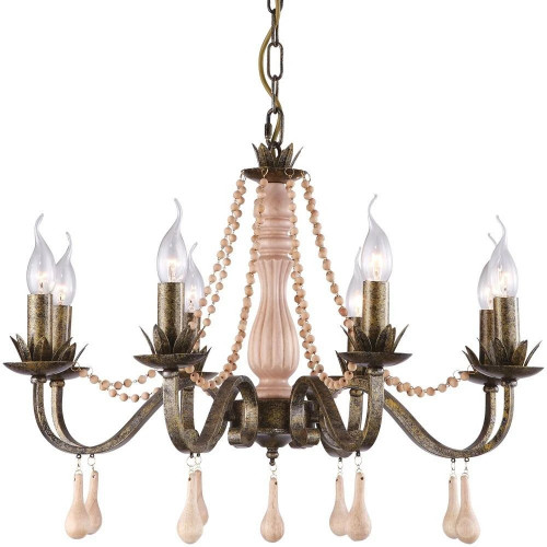 Люстра подвесная A1832LM-8GA Arte Lamp АНТИЧНОЕ ЗОЛОТО