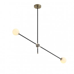 Светильник потолочный SL429.403.02 ST-Luce Черный / золотистый