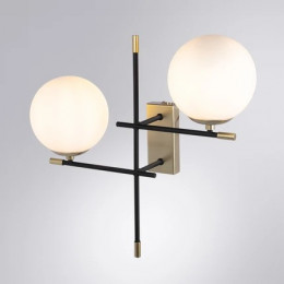 Бра A2225AP-2BK Arte Lamp Черный