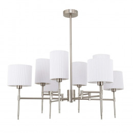 Люстра на штанге A4108LM-8SS Arte Lamp МАТОВОЕ СЕРЕБРО