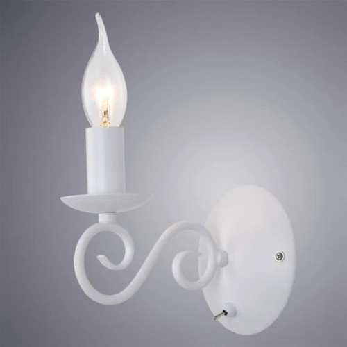 Бра A1129AP-1WH Arte Lamp Белый