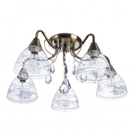 Люстра потолочная A1658PL-5AB Arte Lamp АНТИЧНАЯ БРОНЗА