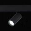 ST375.406.12.1 Магнитный трековый светильник SMART Черный LED 1*12W 2700K-6500K 1 080Lm Ra90 36о IP2